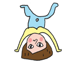 Vanilla on vacation. sticker #7839688