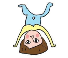 Vanilla on vacation. sticker #7839688