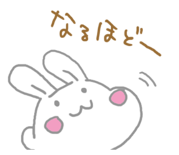 Rabbit Moryita sticker #7839748