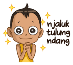 Emon Cah Mbeling sticker #7839706