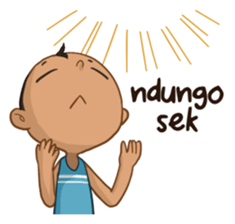 Emon Cah Mbeling sticker #7839709