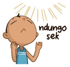 Emon Cah Mbeling sticker #7839709