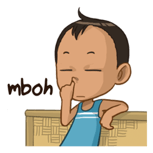 Emon Cah Mbeling sticker #7839714