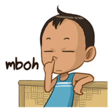 Emon Cah Mbeling sticker #7839714