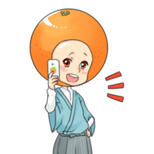 Orange-kunSticker sticker #7840105