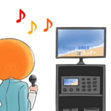 Orange-kunSticker sticker #7840120