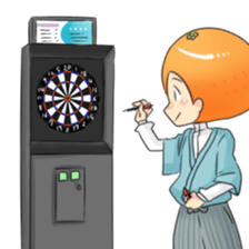 Orange-kunSticker sticker #7840122