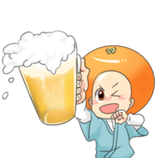 Orange-kunSticker sticker #7840123