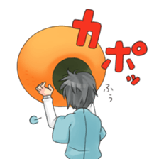 Orange-kunSticker sticker #7840129