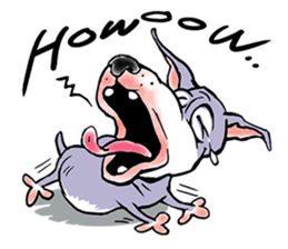 "JACKO" THE EMOTIONAL DOG sticker #7840637