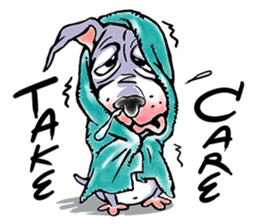 "JACKO" THE EMOTIONAL DOG sticker #7840644