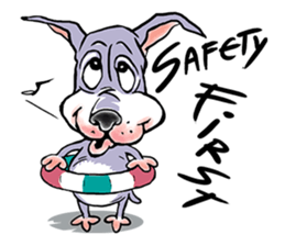 "JACKO" THE EMOTIONAL DOG sticker #7840647