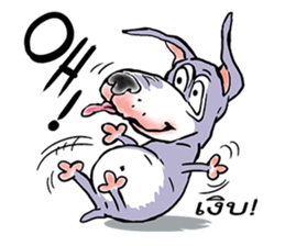 "JACKO" THE EMOTIONAL DOG sticker #7840651