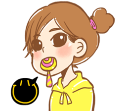 Yellow Polar Bear sticker #7840741