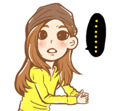 Yellow Polar Bear sticker #7840751