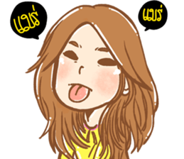 Yellow Polar Bear sticker #7840764