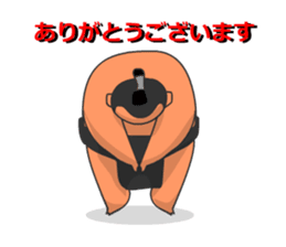 Sumo Wrestler Sticker 01 sticker #7841057