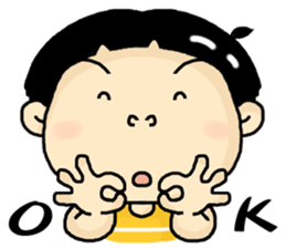 Hi, I am yellow. sticker #7841672