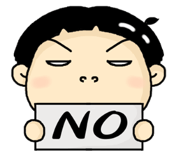 Hi, I am yellow. sticker #7841673