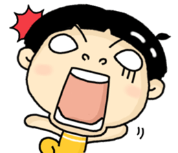 Hi, I am yellow. sticker #7841675