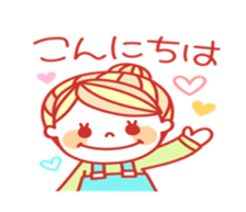 Girls daily life sticker #7841707