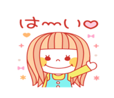 Girls daily life sticker #7841719