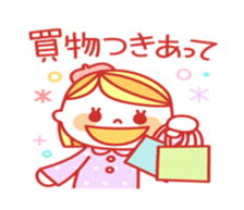 Girls daily life sticker #7841722
