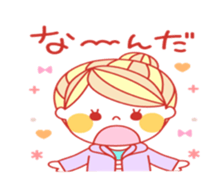 Girls daily life sticker #7841728