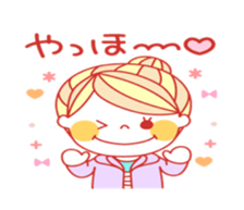 Girls daily life sticker #7841729