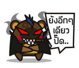 Gang Crazy Bear sticker #7841740