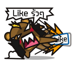 Gang Crazy Bear sticker #7841761