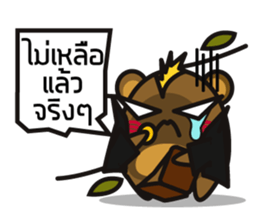 Gang Crazy Bear sticker #7841764