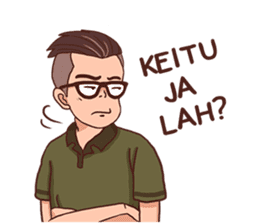 Banjar Galau sticker #7841902