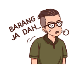 Banjar Galau sticker #7841904