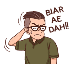Banjar Galau sticker #7841910