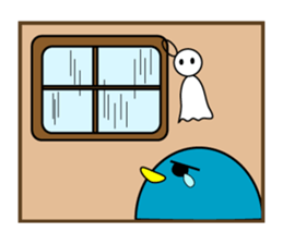 Penguin round of fall events sticker #7842057