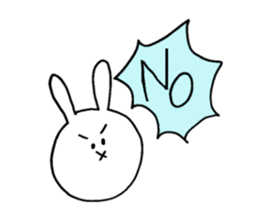 Hare and Nico sticker #7842318