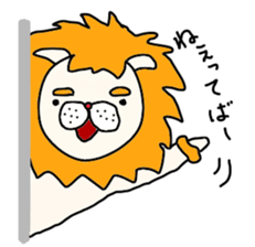 Lion child sticker #7842397