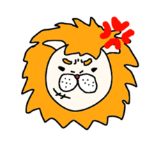 Lion child sticker #7842401