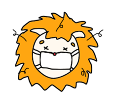 Lion child sticker #7842411
