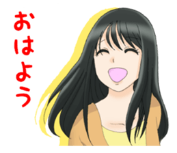 Cynical GIRL sticker #7842652