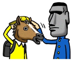 Horseface brothers sticker #7842707