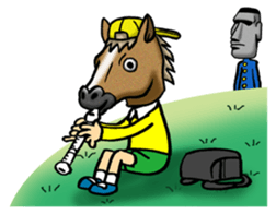 Horseface brothers sticker #7842709