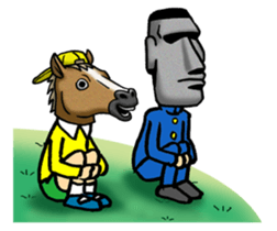 Horseface brothers sticker #7842725