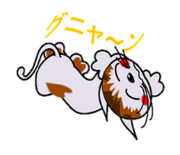 Happiness is a cat. sticker #7842848