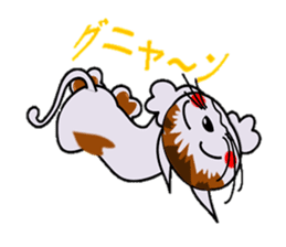 Happiness is a cat. sticker #7842848