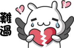 ChiBi Rabbit 1 sticker #7842933