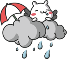 ChiBi Rabbit 1 sticker #7842935