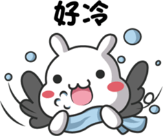 ChiBi Rabbit 1 sticker #7842936