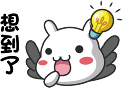 ChiBi Rabbit 1 sticker #7842940